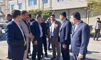 بازدید فرماندار، شهردار و شورای شهر سنندج از ناحیه منفصل شهری نایسر به روایت تصویر