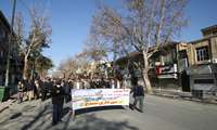 حضور شهردار و کارکنان شهرداری سنندج در راهپیمایی 22 بهمن
