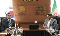 نشست رسمی شهردار سنندج با سفیر جمهوری کره در ایران به روایت تصویر