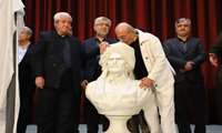  سردیس «‌سید علی اصغر کردستانی» استاد نام‌آور کردستان رونمایی شد