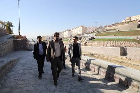 بازدید شهردار سنندج از روند احداث پارک 4 هکتاری «معلم» به روایت تصویر